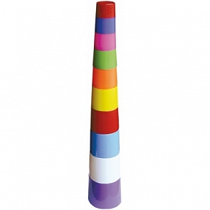 Развивающая игрушка Пирамида – Башня, 10 элементов (Спектр, У607veg)